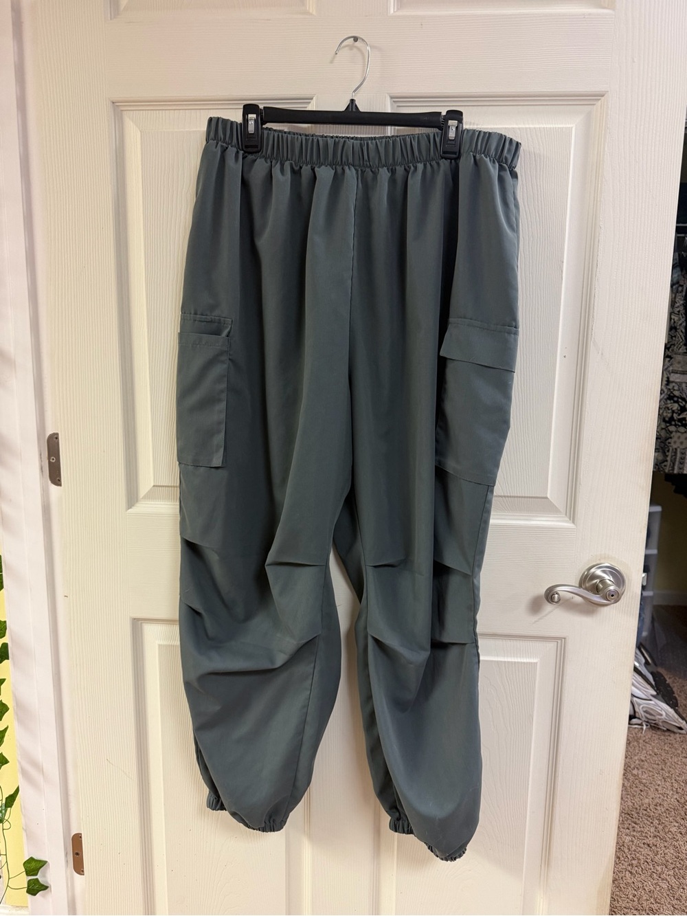 Grey Cargo Pants